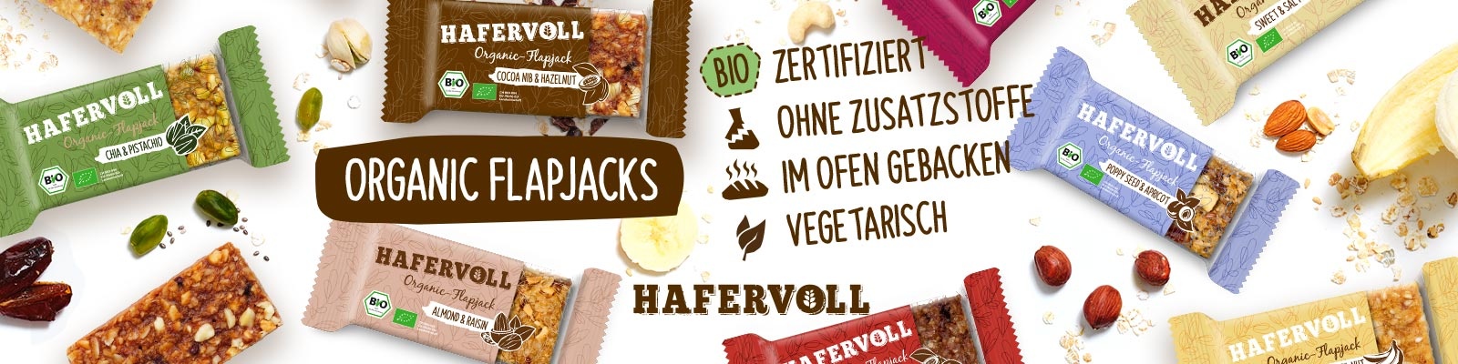 organic flapjacks
